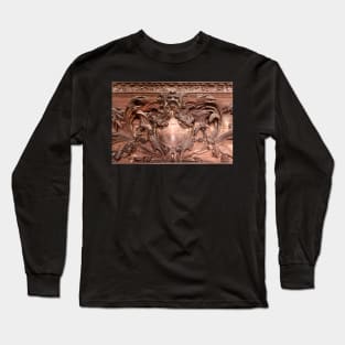 Chatsworth-Limewood carving3 Long Sleeve T-Shirt